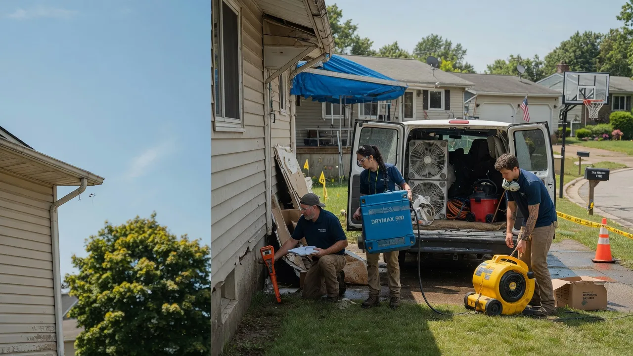 Ceiling Leak Cleanup in Marquette, IA near me